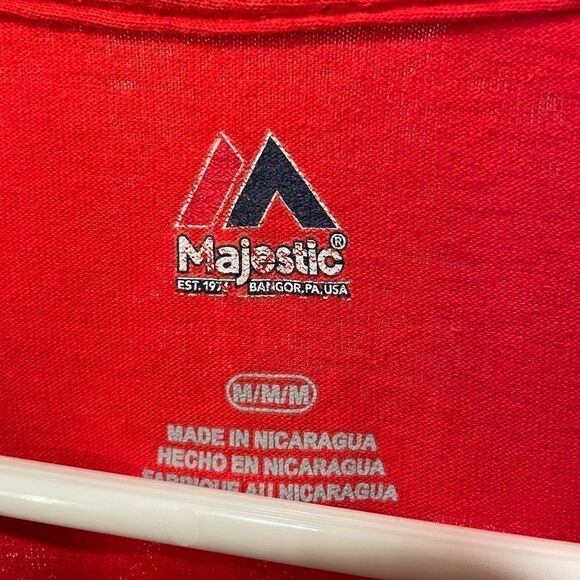 Majestic TShirt Adult M Washington Nationals Doc Doolittle #63 Baseball MLB Swag - Picture 5 of 6